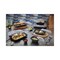 Pactiv Corp. 24 oz. 8.66 in. x 5.75 in. x 1.97 in. EarthChoice Entree2Go Takeout Container - Plastic, Black (300/Carton)